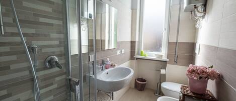 Shower, hair dryer, bidet