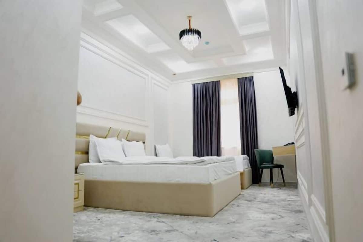Egyptian cotton sheets, premium bedding, down duvets, memory-foam beds