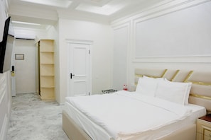 Deluxe-Doppelzimmer | Bettwäsche aus ägyptischer Baumwolle, hochwertige Bettwaren