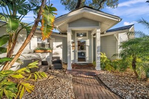 Exterior detail - Heated Pool, Stylish Home | Grand Cypress Retreat (Clearwater)