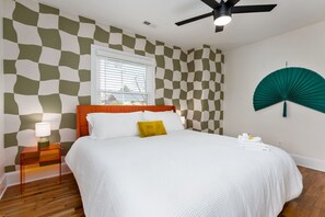 3 chambres, bureau, fer et planche à repasser, Wi-Fi gratuit