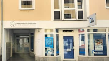Fassade der Unterkunft