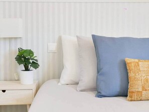 2 soverom, strykejern/-brett, wi-fi (inkludert) og sengetøy