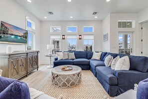 Smart TV, DVD player, books, video library