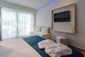 Hochwertige Bettwaren, Pillowtop-Betten, Zimmersafe