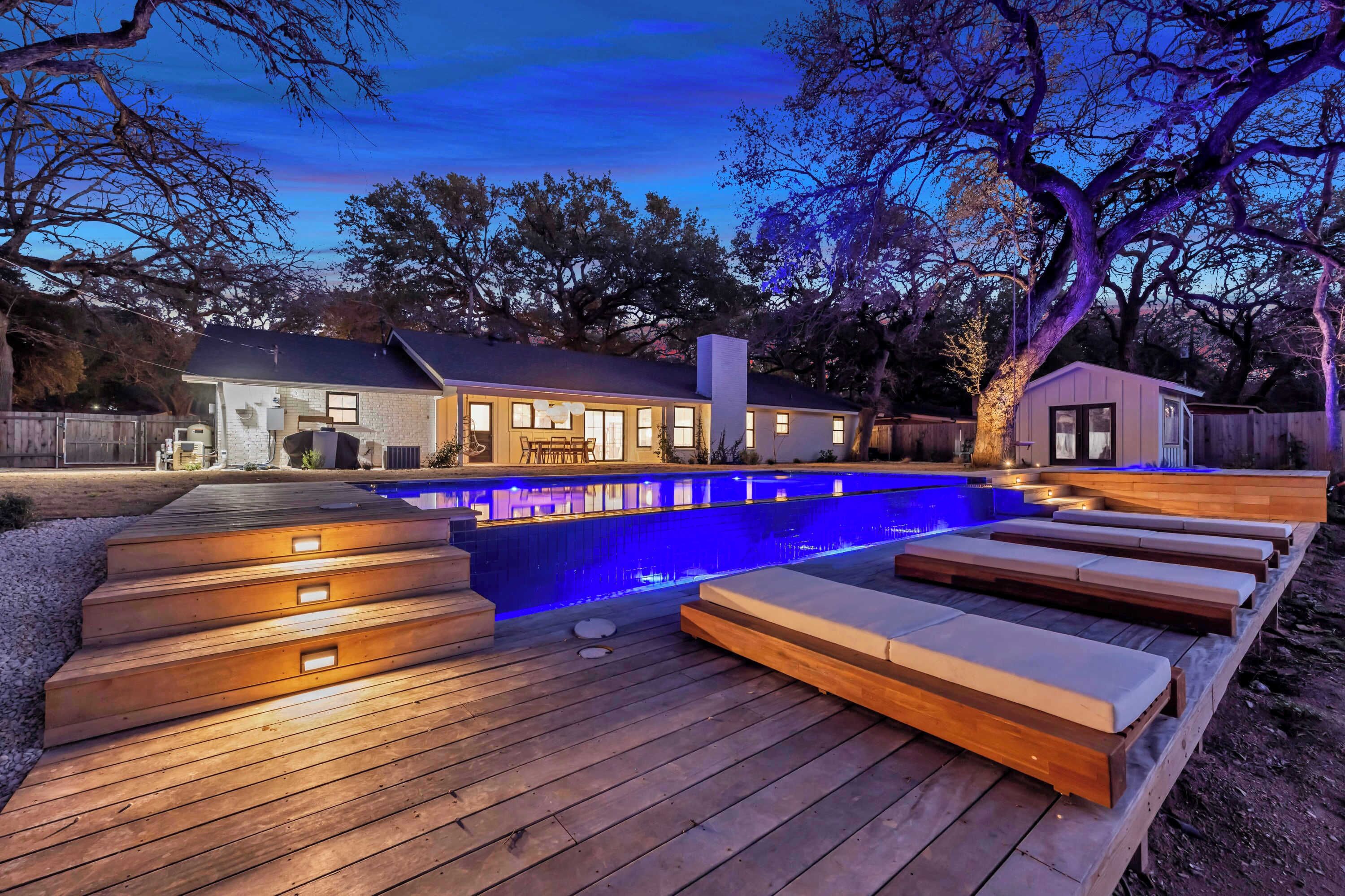 Indendørs pool, udendørs pool