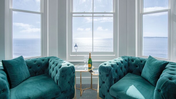 Unclassified image, 1 of 42, button - St Catherine's View - 2 Bedroom - Panorama - Tenby (Tenby)