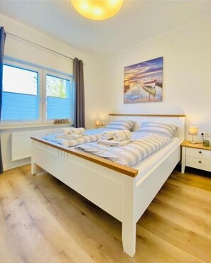 2 Schlafzimmer, Bügeleisen/Bügelbrett, kostenloses WLAN, Bettwäsche