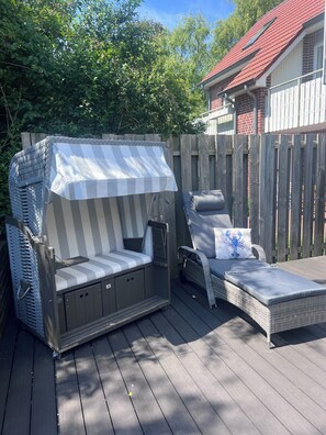 Terrace/patio - Geräumig, Exklusiv, Familienfreundlich Urlaub von Anfang an (Wangerooge)