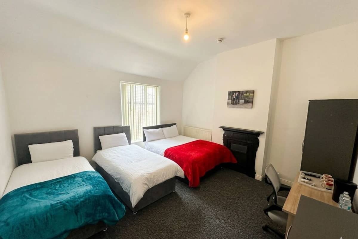 Familierom, flere senger, ikke-røyk, delt bad | Wi-fi (inkludert)