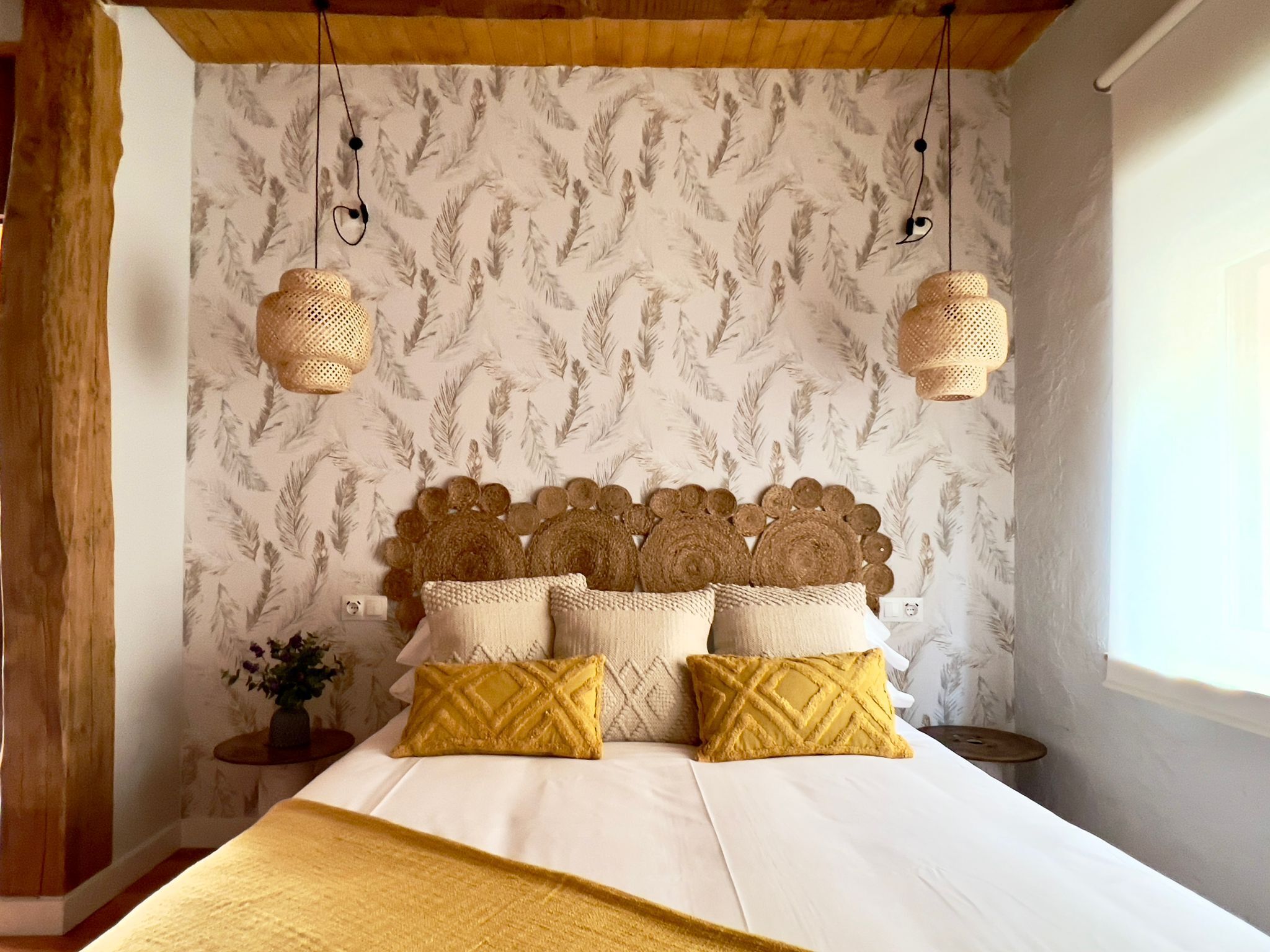 1 dormitorio, tabla de planchar con plancha, cuna de viaje y wifi gratis