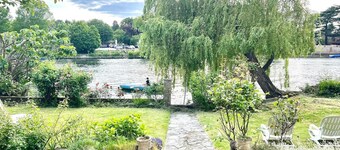 Lux 8Br Thamesfront Villa w/ Yacht & Sauna