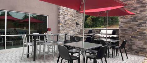 Vue depuis l’hébergement