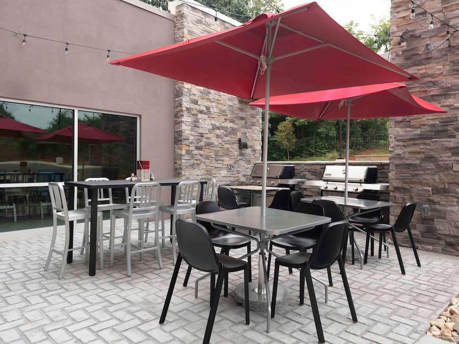 Vue depuis l’hébergement