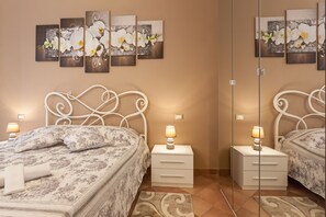 1 多间卧室、熨斗/熨衣板、旅行婴儿床、免费 WiFi