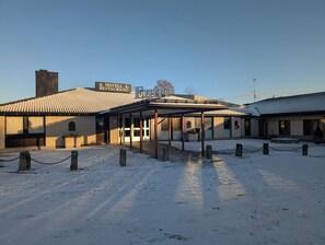 Entrada de la propiedad
