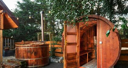 Maison prĂšs du lac Zarnowieckie avec sauna