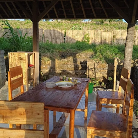 Fachada de la propiedad