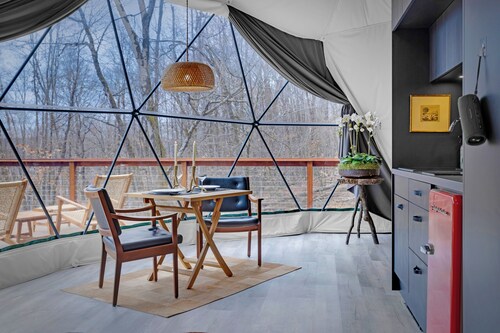 Domes at Catskills a lakefront glamping adventure for adults