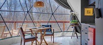 Domes at Catskills a lakefront glamping adventure for adults