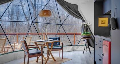 Domes at Catskills a lakefront glamping adventure for adults