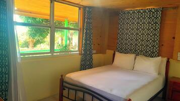 Basic Cabin, 2 Bedrooms, Refrigerator | Wi-fi percuma, cadar katil