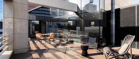 Studio Familial, terrasse | Terrasse/Patio