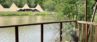 Elmbridge Farm Teal Safari Tent