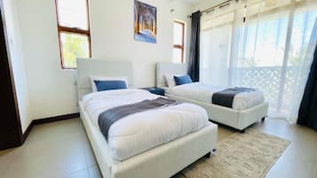 2 bedrooms, iron/ironing board, travel crib, free WiFi