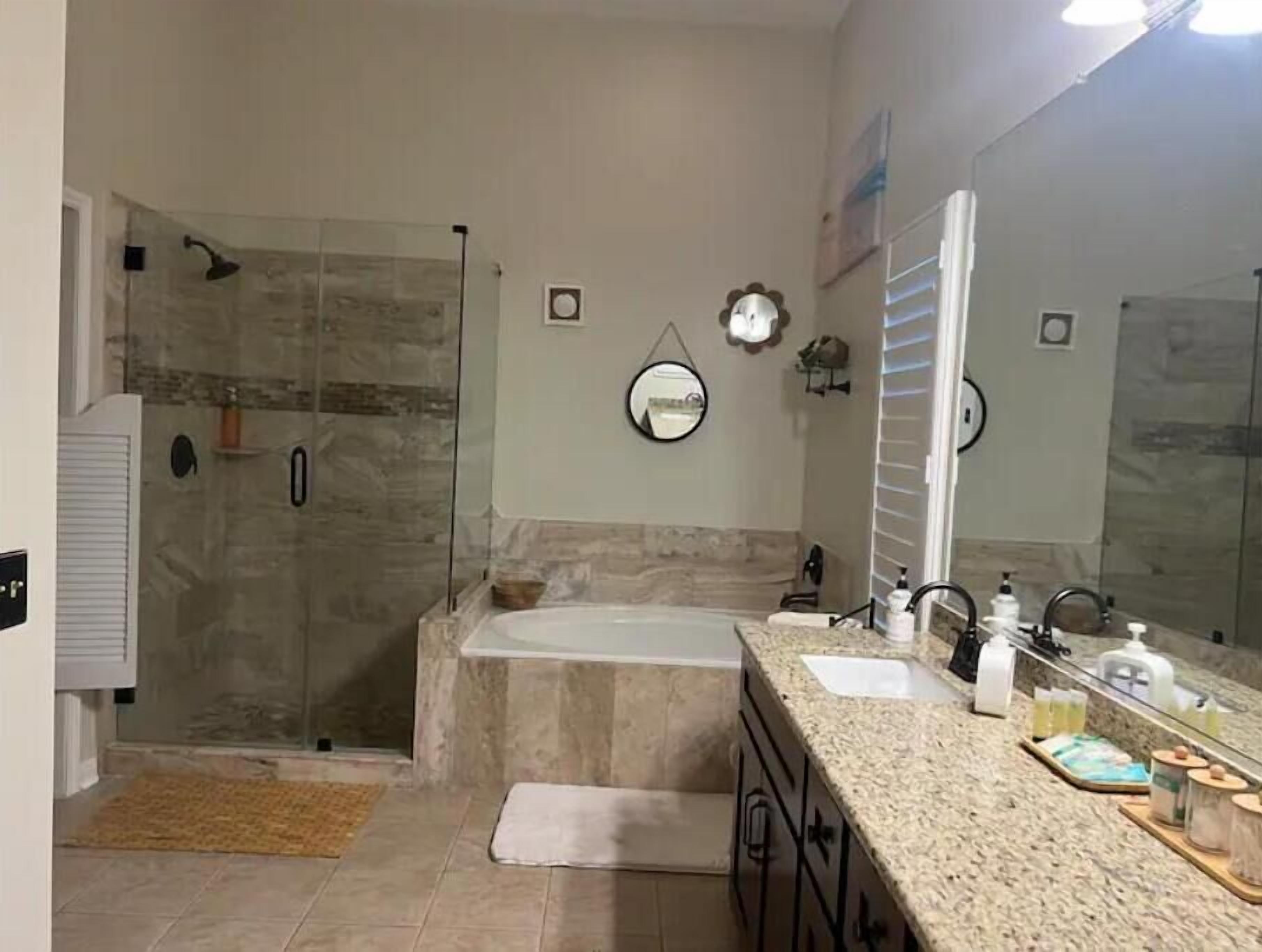 Towels, soap, toilet paper