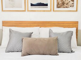 Apartamento, 1 cama Queen e sofá-cama, cozinha, no piso térreo | 1 quarto, Wi-Fi de cortesia, roupa de cama