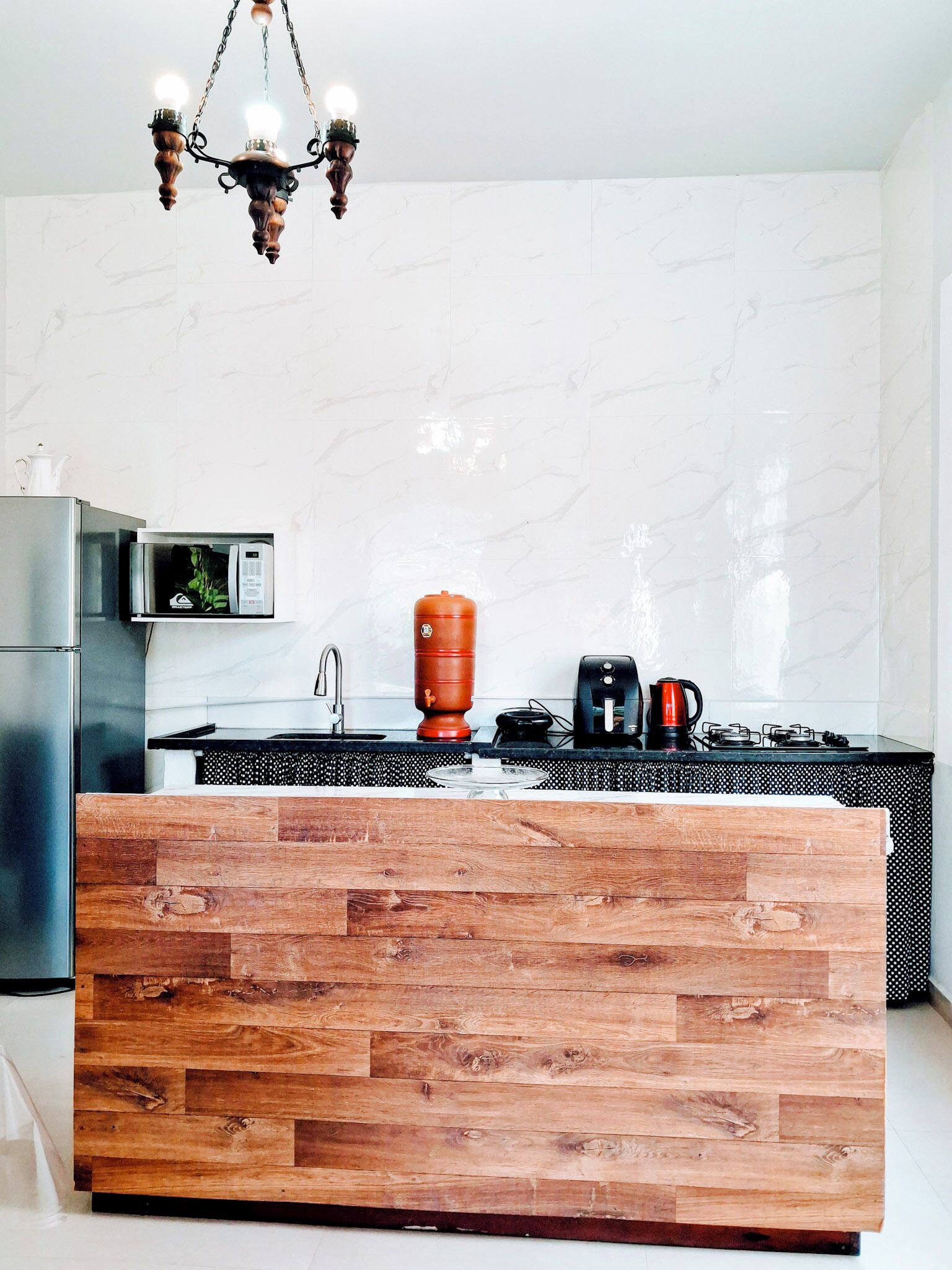 스탠다드 아파트 | 전용 주방 | 전자레인지, 블렌더, 조리 도구/접시/주방 기구