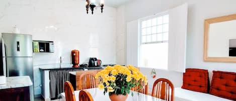 Apartment, 1 Schlafzimmer, Veranda, Gartenblick | Wohnbereich