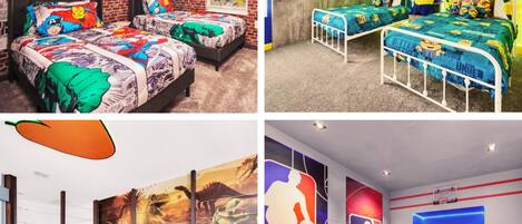 6 dormitorios, tabla de planchar con plancha, wifi y ropa de cama