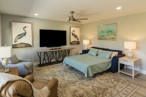 1 sovrum, skrivbord, strykjärn/strykbräda och gratis wi-fi