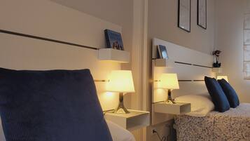 3 slaapkamers, een strijkplank/strijkijzer, reisbedje, wifi