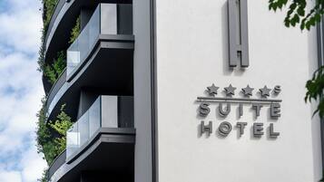 Fassade der Unterkunft