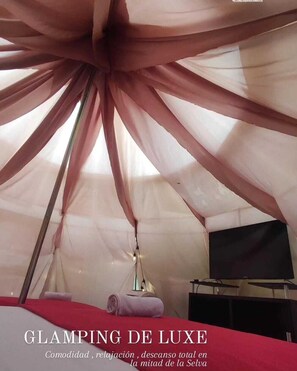 Tente Familiale, vue fleuve | 1 chambre, literie hypoallergénique