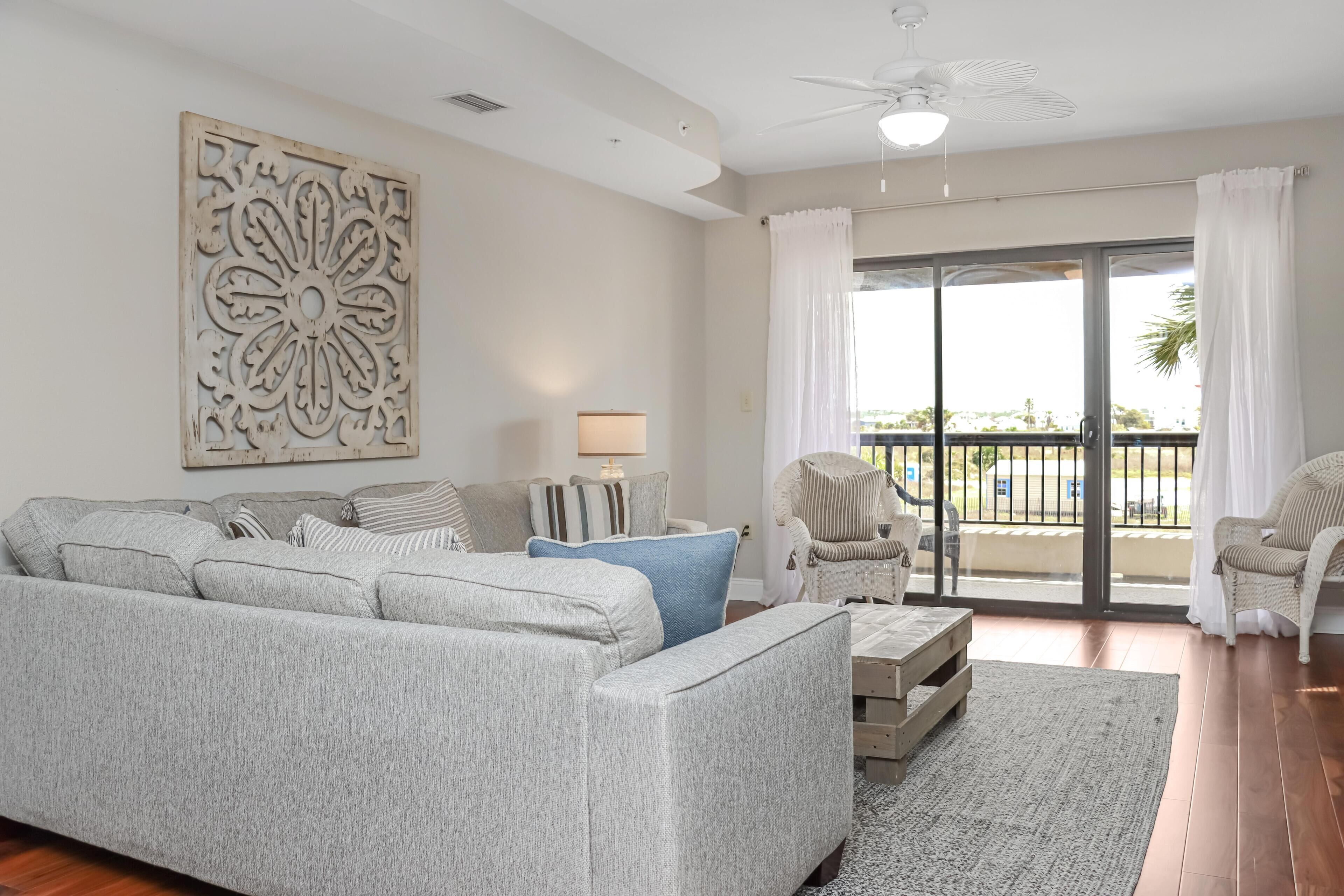 Condo, Multiple Beds (Club at Mexico Beach 1D) | Living area