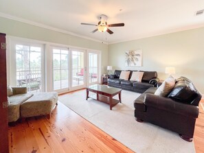 Townhouse, flere senger (Club at Cape San Blas A3 - Shell Seek) | Oppholdsområde