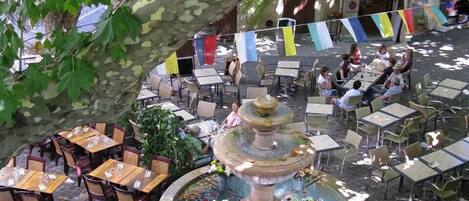 Opções para refeição ao ar livre