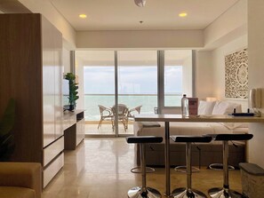 Apartment, Balcony | Premium bedding, iron/ironing board, WiFi, bed sheets - Wynwood Cartagena Beach (Cartagena)