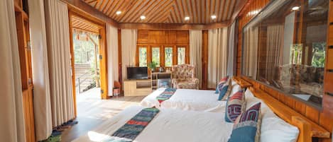 Family Bungalow, Balcony, Mountain View | 1 bedroom, premium bedding, down duvets, pillow-top beds