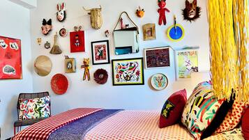 3 sovrum, skrivbord, strykjärn/strykbräda och gratis wi-fi