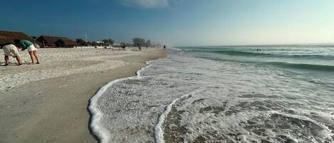 Beach nearby, beach towels