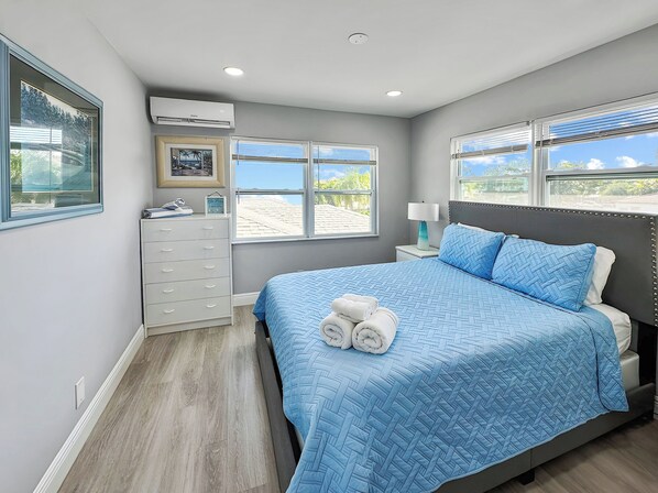 1 bedroom, iron/ironing board, travel crib, free WiFi