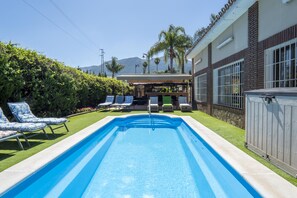 Pool - Cubo's Casa El Candil / urban / family / private pool (Alhaurín el Grande)