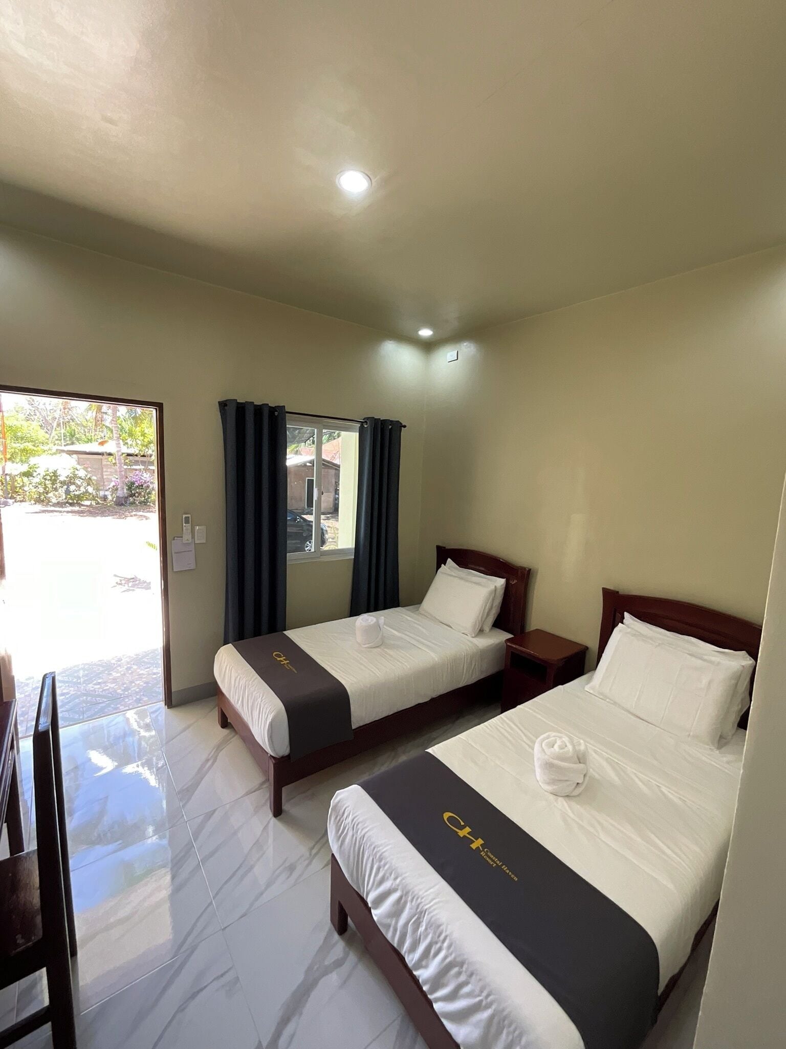 スタンダード ダブルまたはツインルーム | 高級寝具、低反発ベッド、WiFi (無料)、車椅子でアクセスできる設備