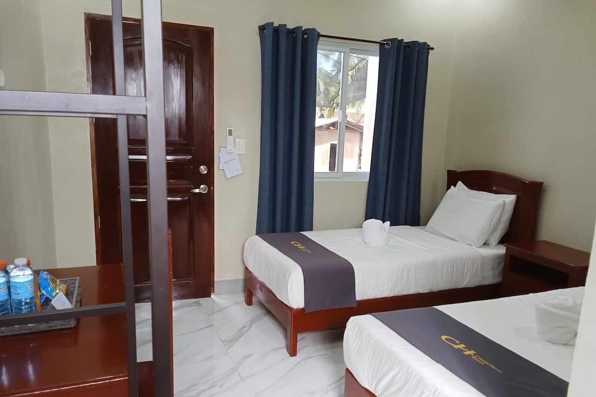 Premium bedding, memory-foam beds, free WiFi, wheelchair access
