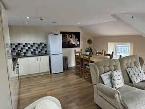 Living area - Ideal 3 bedroom Morecambe apartment
Workers welcome .Family and Dog Friendly . (Heysham)